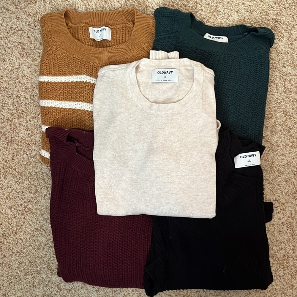 Old Navy XS Sweater Lot